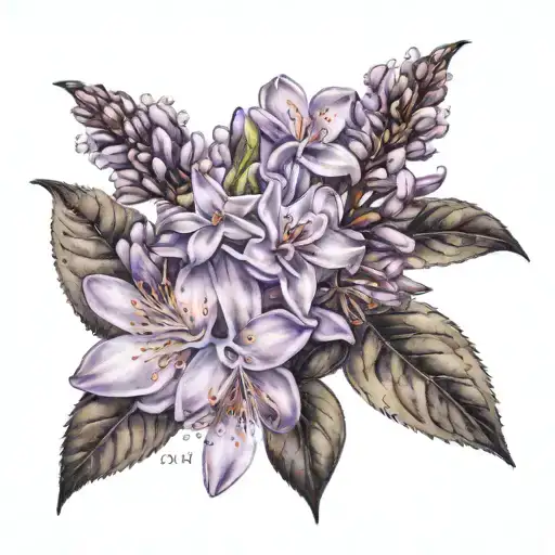 Lilac Blossom Galaxy