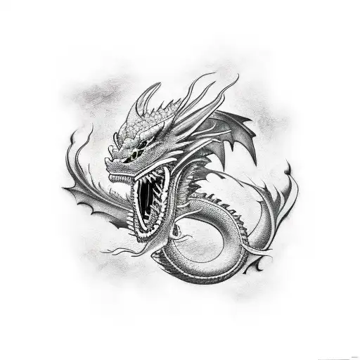 Dragon With Five Heads
