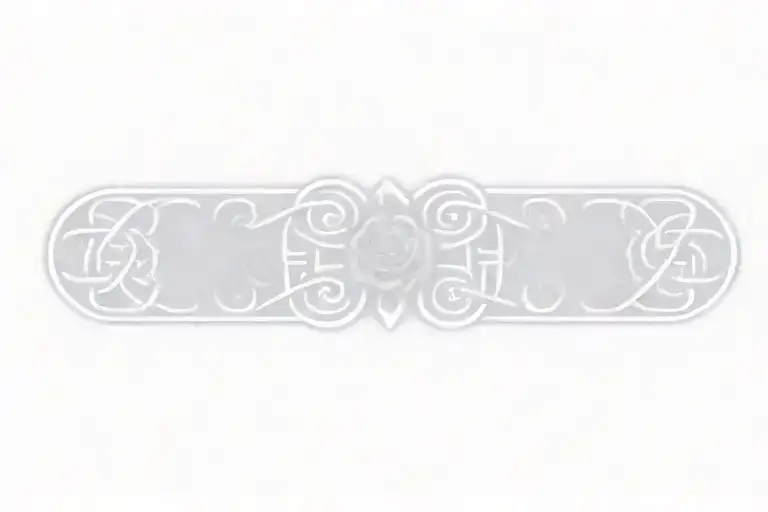 Celtic Knot With Flowers