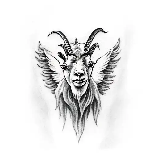 Goat Man Angel