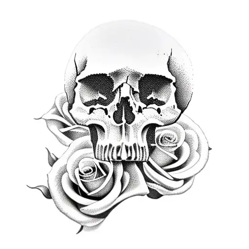 Skull And Roses