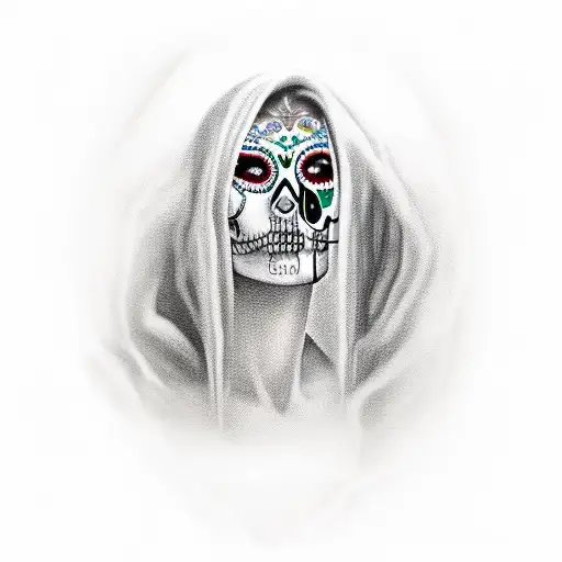Mexican Skull Woman