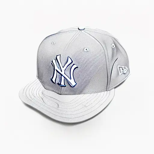 Angle Statue Wearing A New York Yankees New Era Fitted Hat