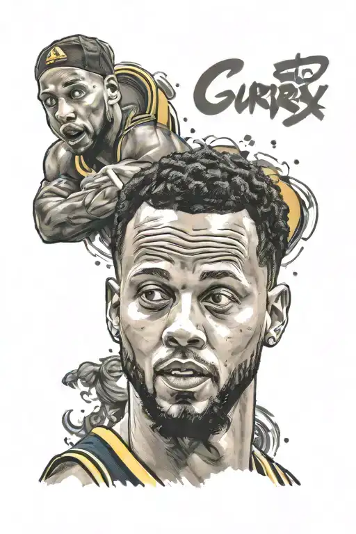 Steph Curry Portrait