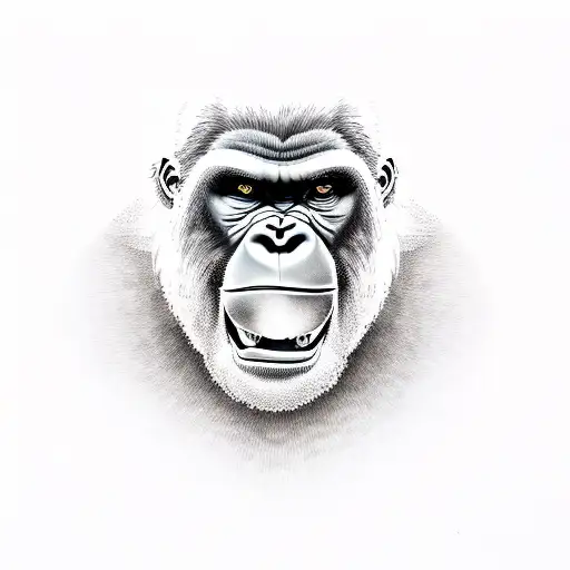 Angry Screaming Gorilla