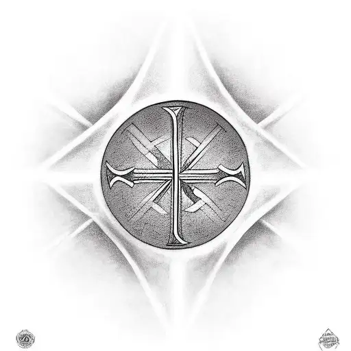 Christian Cross Mix Of Celt Scottish Mexican