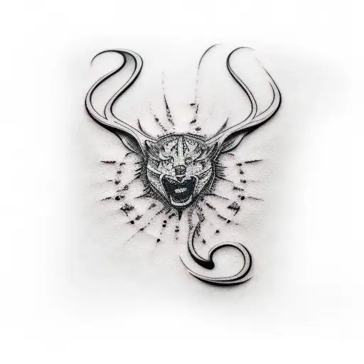 Sign On Road With Car