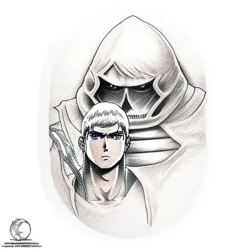 Guts From Berserk And Erwin Smith From Attack On Titans