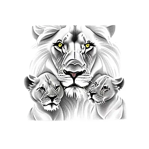Lion Family