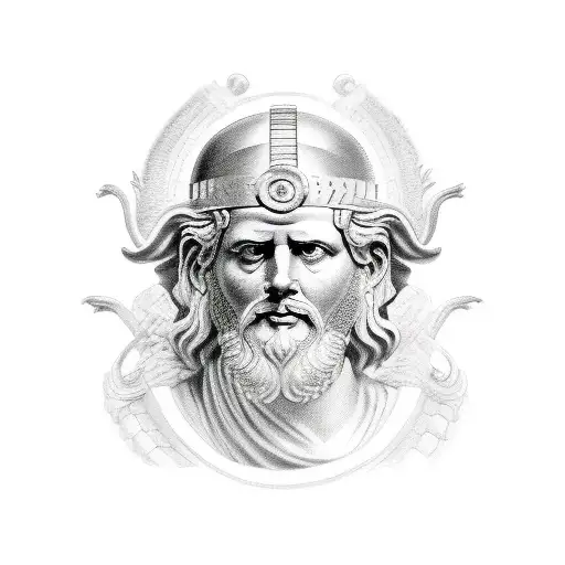 Empire Roman Combination With Zeus And Posidon