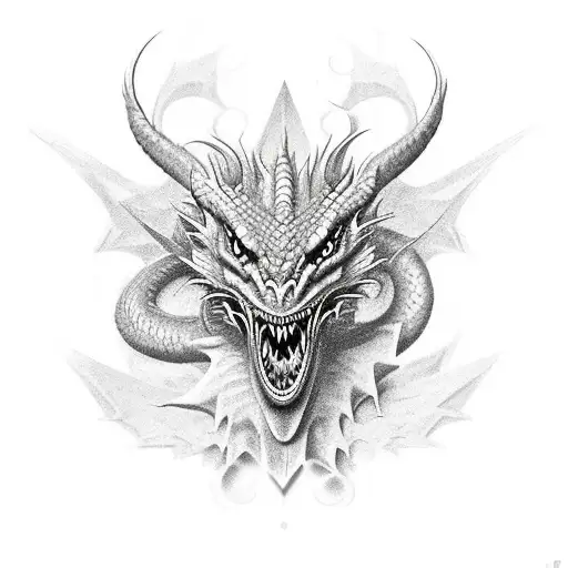 Dragon Luchando Escorpion