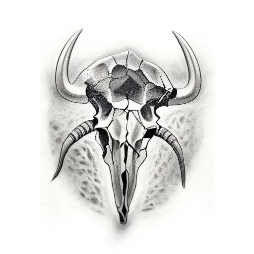 Bull Skull Coffee An Tabacco Eyes