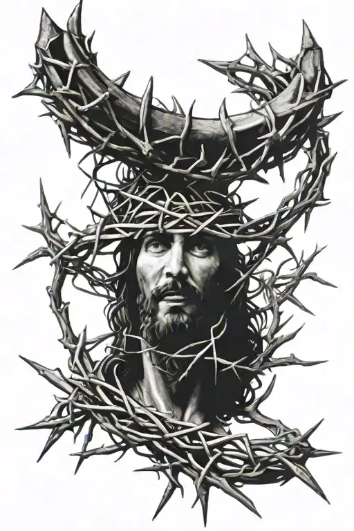 Jesus's Crown Of Thorns Wrapped