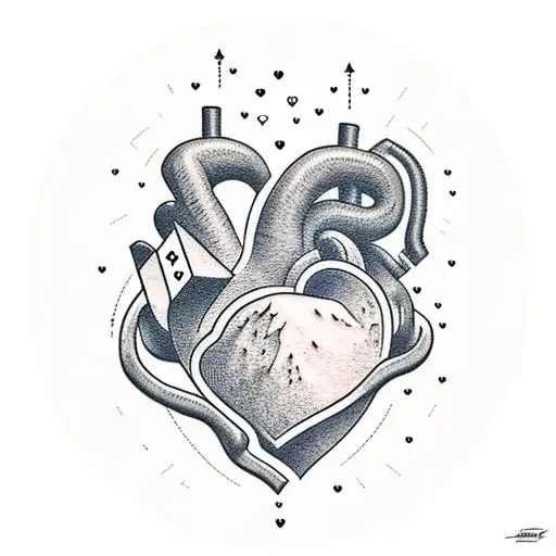 Mountain In The Shape Of A Heart