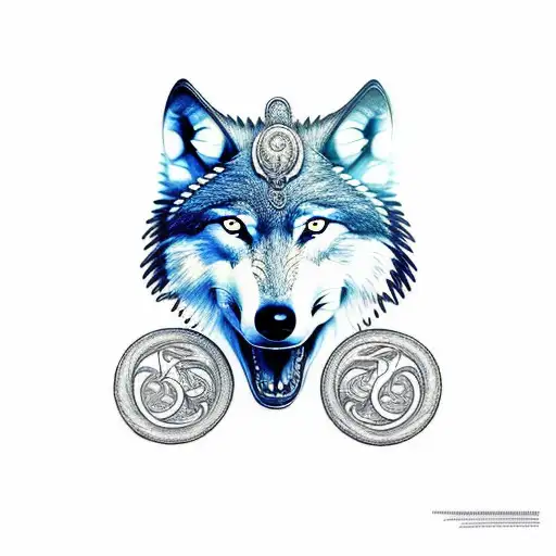 Wolf And Quetzalcoatl