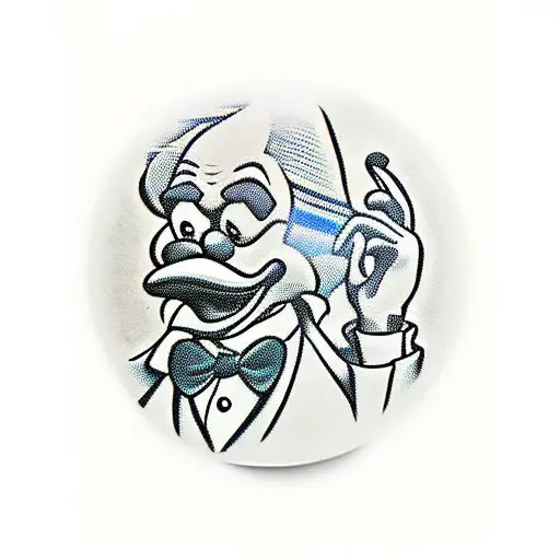 Scrooge Mcduck Monopoly Man Gangster