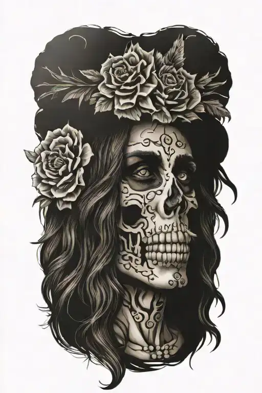 La Catrina Jesus Christ
