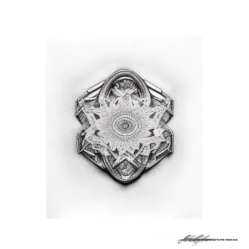 Amogha Written On A Bicep