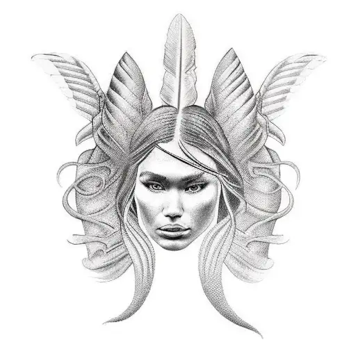 Native American Mermaid