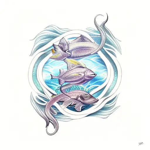 Siren Pisces Sign