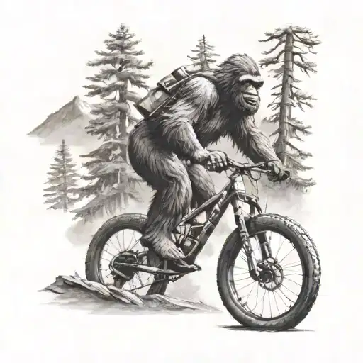 Mountain Biking Bigfoot