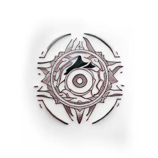 Mangeko Sharingan Uchiha Sasuke From The Anime Naruto