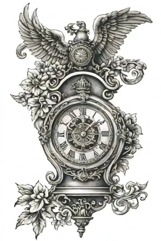 Roman Clock And The Word Blessed And The Year 2007 All Seperate