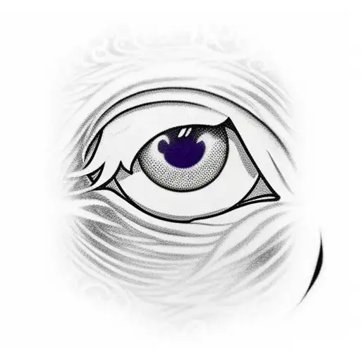 Eye Mangeko Sharingan Uchiha Sasuke From The Anime Naruto