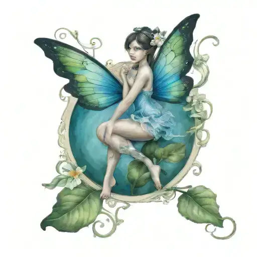 Fairie On Lillie Pad