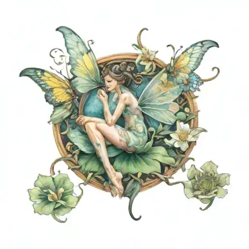 Fairie On Lillie Pad