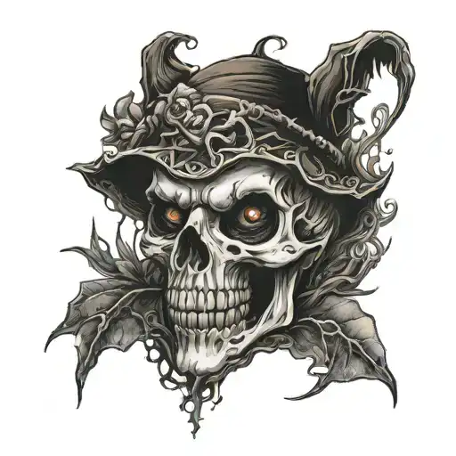 Creepy Halloween Themed