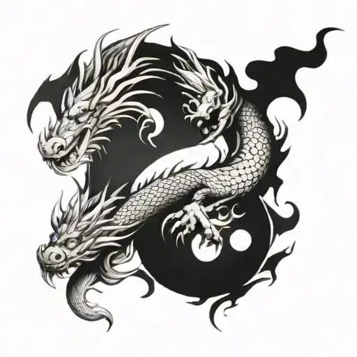 Yin Yang Dragon