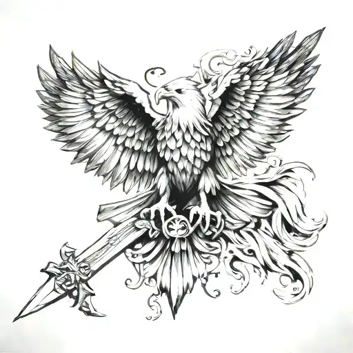 Eagle And Sword