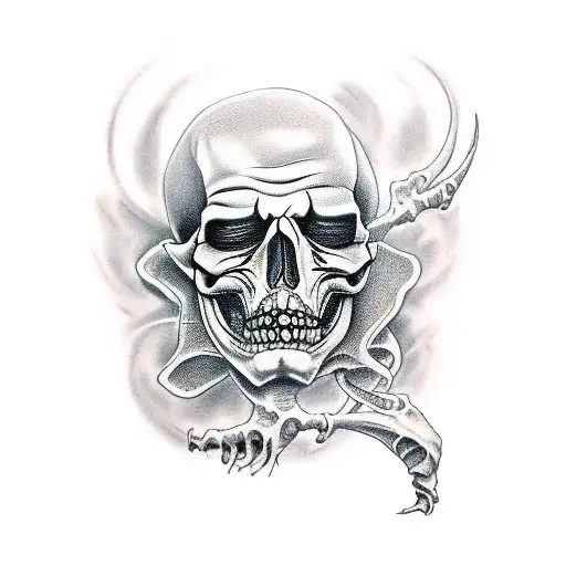 Bone Joker Full Sleeve