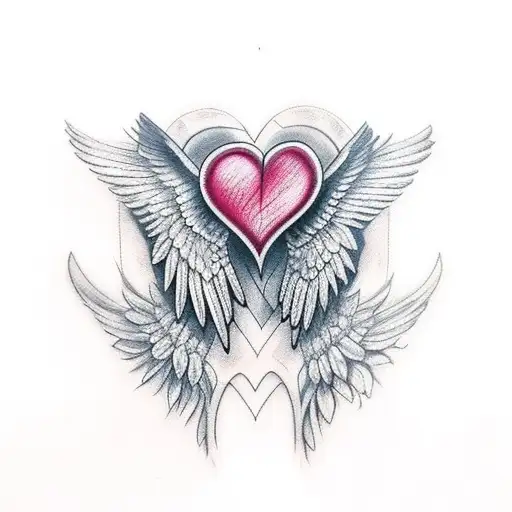 Broken Heart With Wings