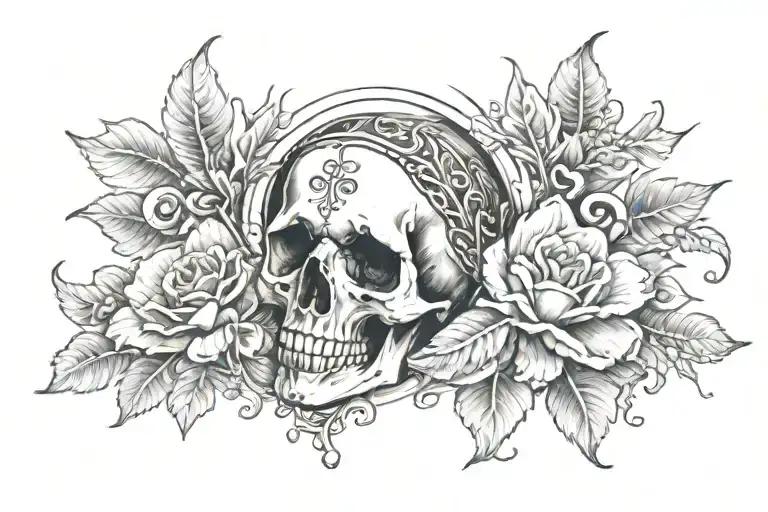 Virgin Of The Pillar And Skull