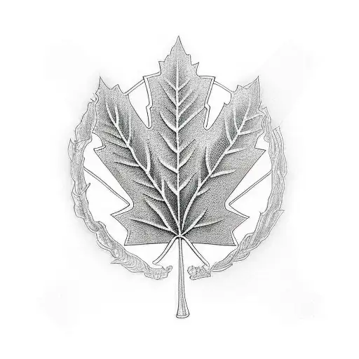 Ironman Inside Canadian Leaf
