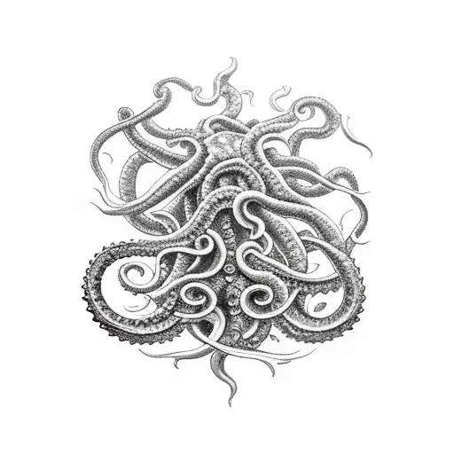 Kraken Ship Underwater