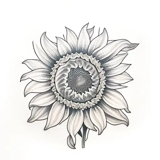 Sunflower With Gardenia