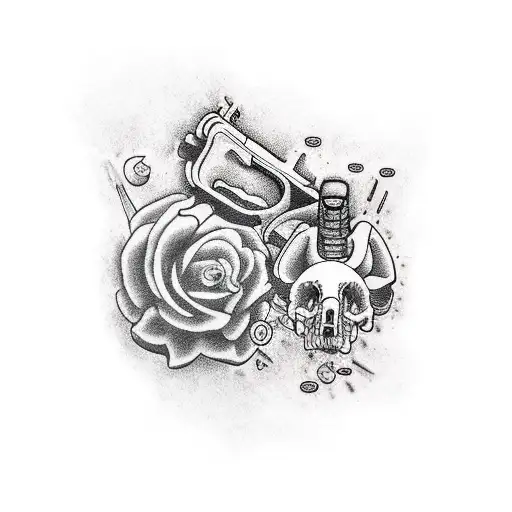 Mexican With Guns Forearm