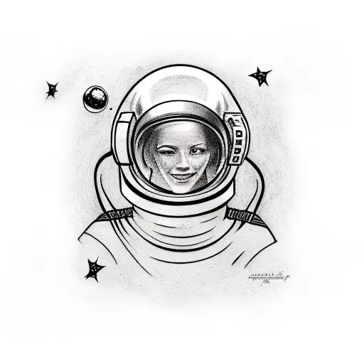 Astronaut With Guitar