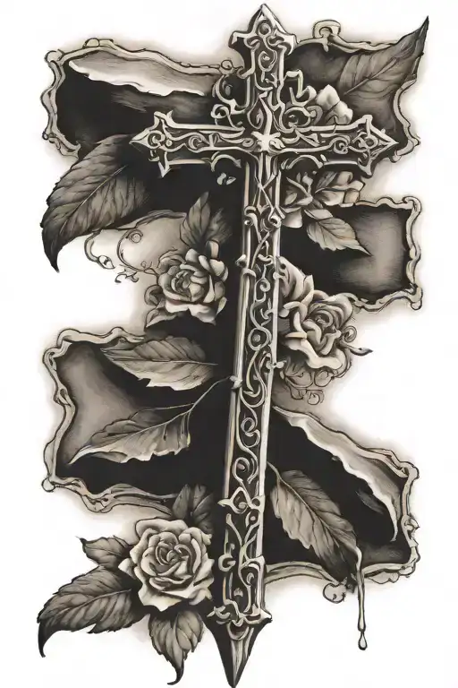 Cross With Bible Verse