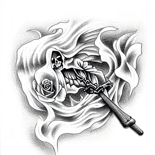 Grim Reaper Returns Home