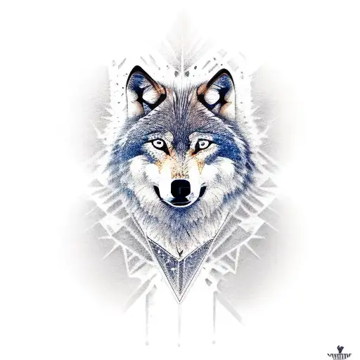 Wolf And Roman Numerals