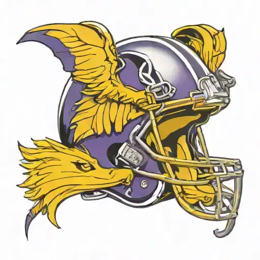 University Of Washington Football Helmet