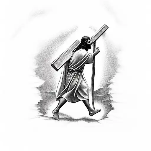 Jesus Carrying The Cross