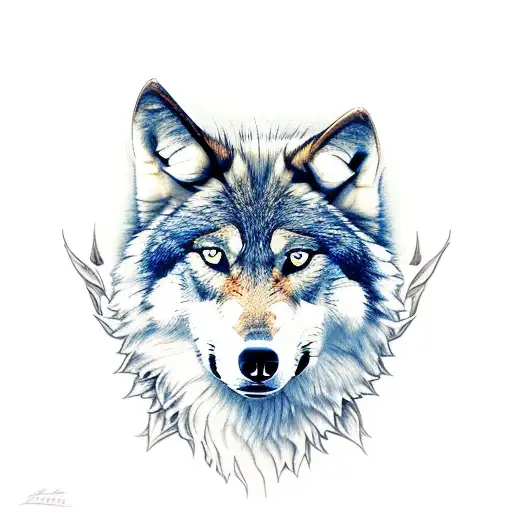 Wolf With Life And Time