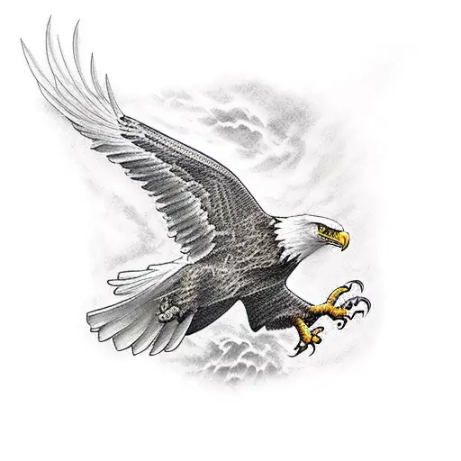 Eagle Attacking
