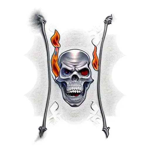 Grim Reaper With Color