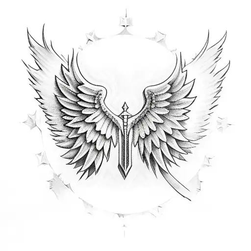 Angel Wings And Army